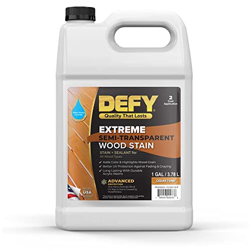 Defy Extreme Wood Stain 1-Gallon (Кедровый тон)
