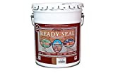Ready Seal 525 Сыртқы ағаш бояуы және герметик, 5 гал, қара жаңғақ