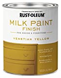 Rust-Oleum 334195 Молочная краска, кварт, венецианский желтый