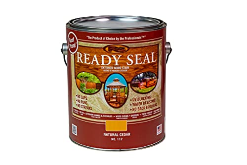1 галлон Ready Seal 112 Natural Cedar Exterior Stain and Sealer For Wood